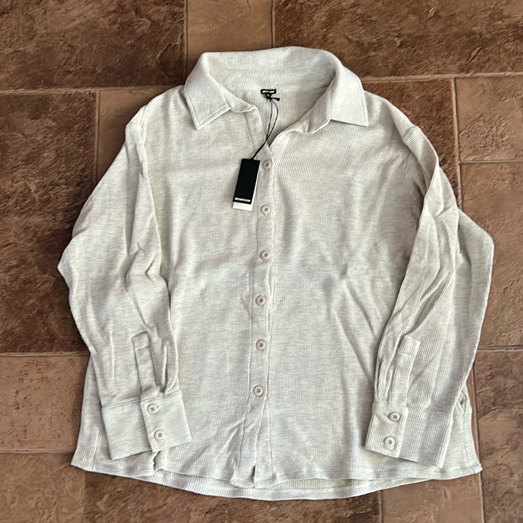 Monrow Thermal Button Down